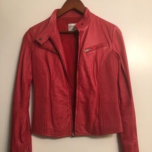Armani Collezioni motorcycle leather jacket